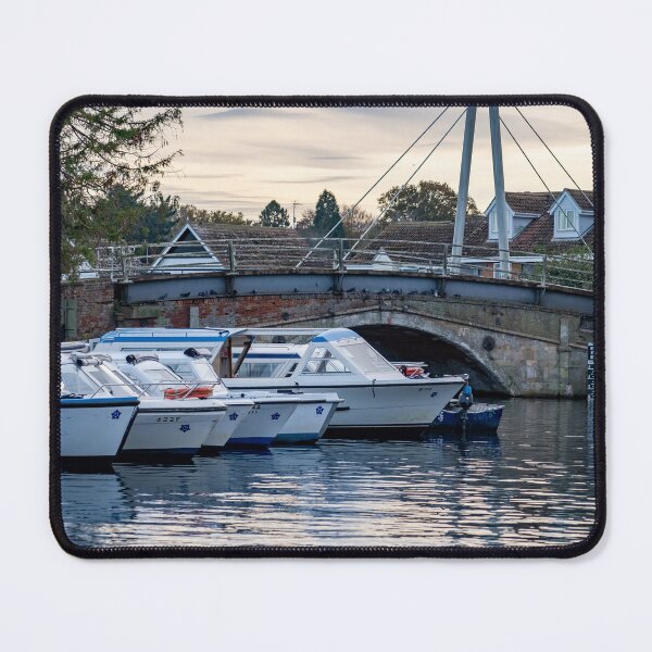 Item preview, Boats and the historic Wroxham Bridge, Norfolk Broads designed and sold by yackers1.