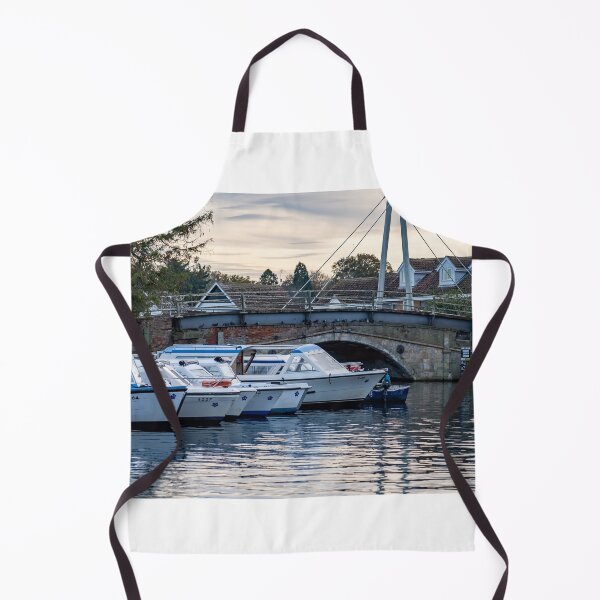 Item preview, Boats and the historic Wroxham Bridge, Norfolk Broads designed and sold by yackers1.