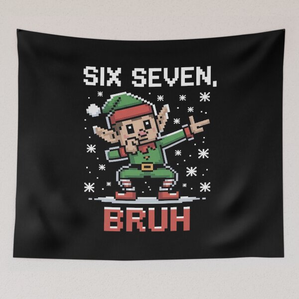Item preview, Pixel Gen Alpha Meme Dabbing Elf Bruh designed and sold by MolotovStudio.