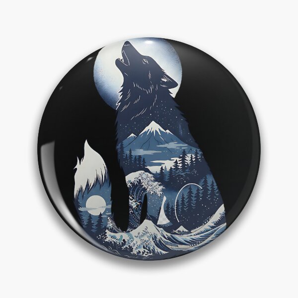 Item preview, Howling Wolf designed and sold by AwesomeBeyondLimits.