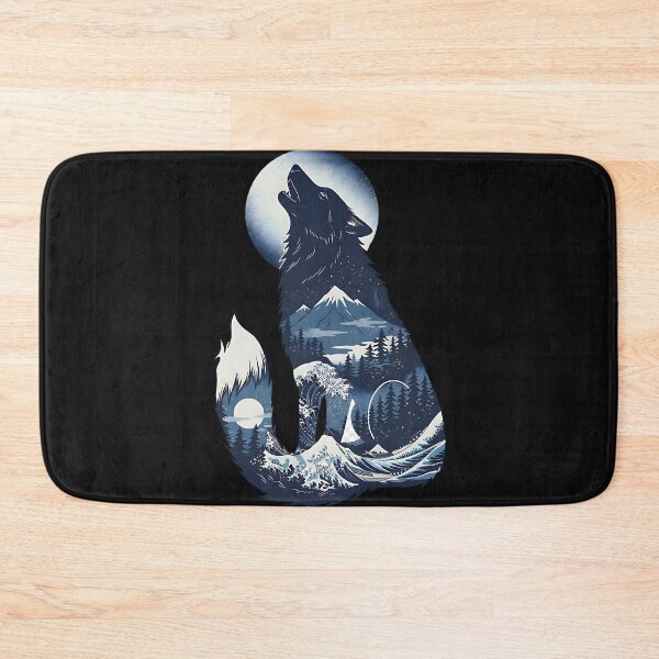 Item preview, Howling Wolf designed and sold by AwesomeBeyondLimits.