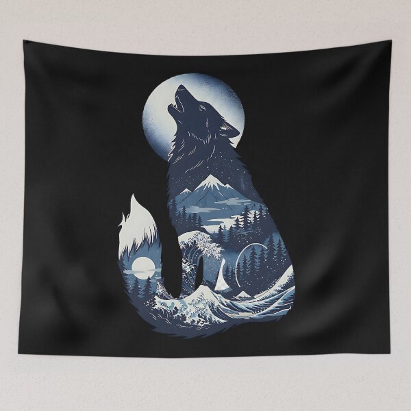 Item preview, Howling Wolf designed and sold by AwesomeBeyondLimits.