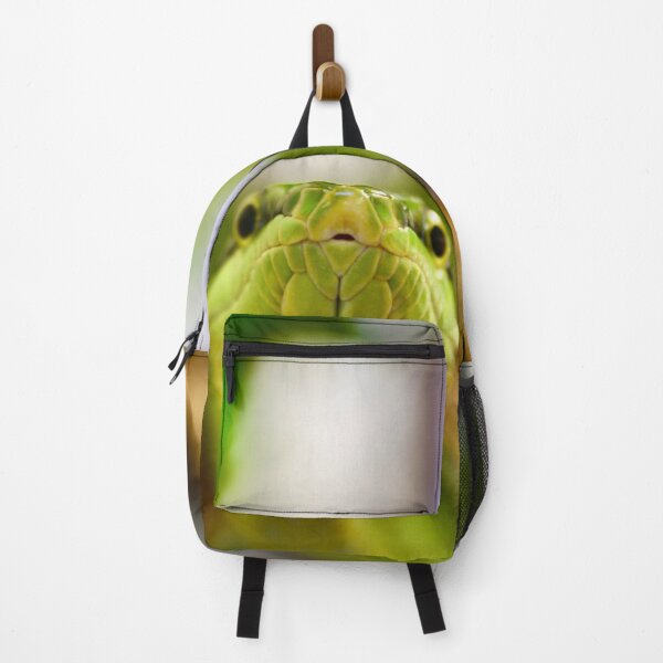 Item preview, The Kiss of the Green Snake – A Look into Both Eyes / Swiss Artwork Photography designed and sold by Raphael Wolf.