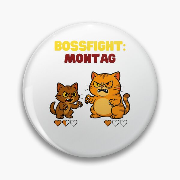 Item preview, Bossfight: Monday – Humor at the start of the week designed and sold by MOAVE-Design.