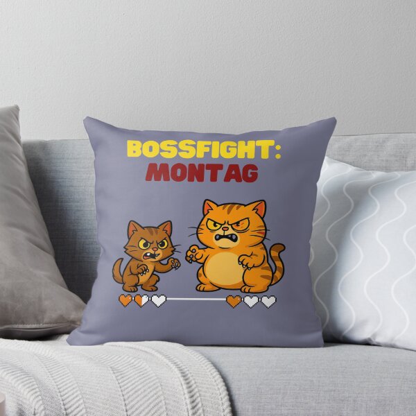 Item preview, Bossfight: Monday – Humor at the start of the week designed and sold by MOAVE-Design.