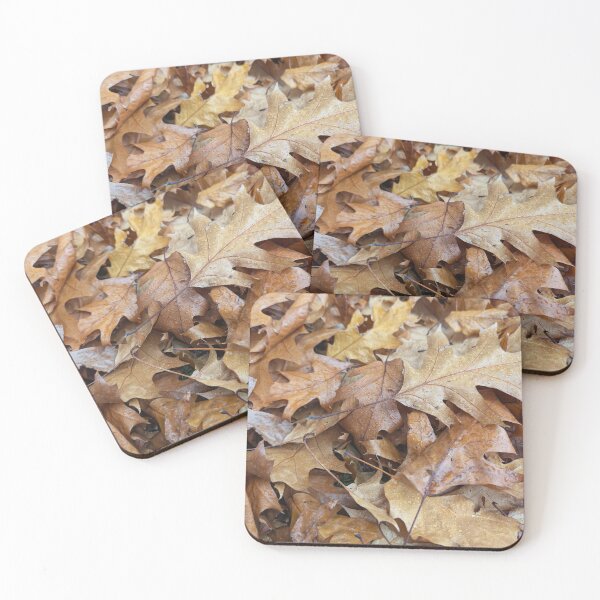 Item preview, Golden Oak Leaves in Fall & Autumn Warmth designed and sold by Photogenic Snap.