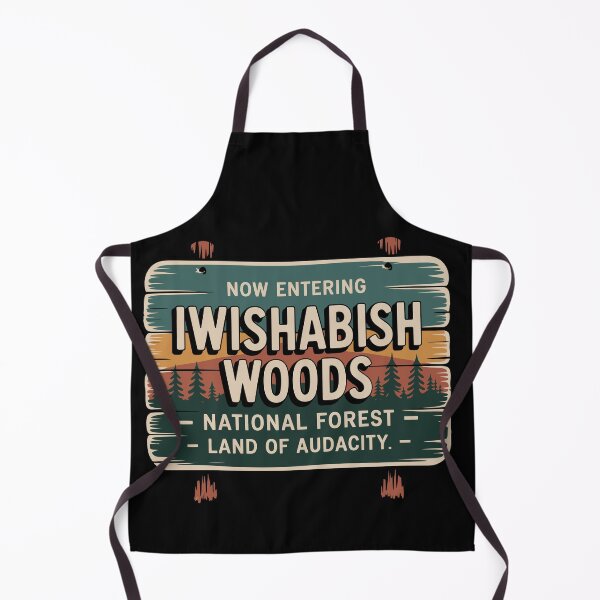 Item preview, Now Entering Iwishabish Woods National Forest Land Audacity designed and sold by jkrphoto.