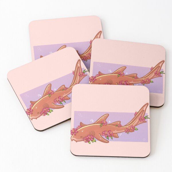 Item preview, Nurse Shark Covered in Flowers designed and sold by Aloe and Monstera.