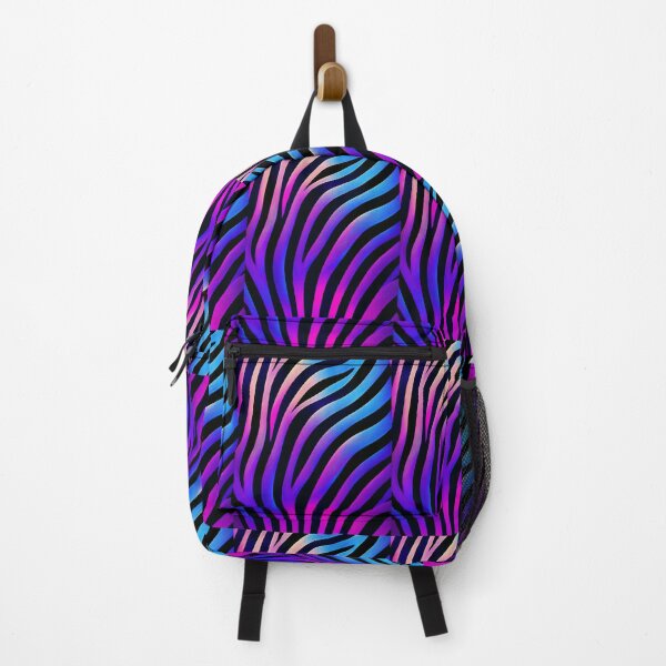 Item preview, Artistic Zebra Pattern - Rainbow Zebra Stripes designed and sold by RockitBaby.