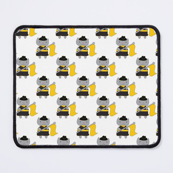 Item preview, Color Guard Cat Black and Yellow Gold designed and sold by ValeriesGallery.