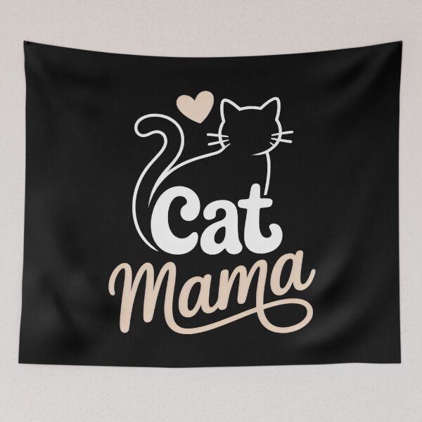 Item preview, Cat mama. designed and sold by MyHappyArtShop.