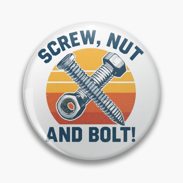 Item preview, SCREW, NUT AND BOLT! designed and sold by NicMacTees.
