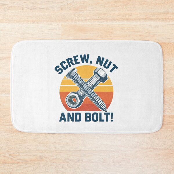 Item preview, SCREW, NUT AND BOLT! designed and sold by NicMacTees.