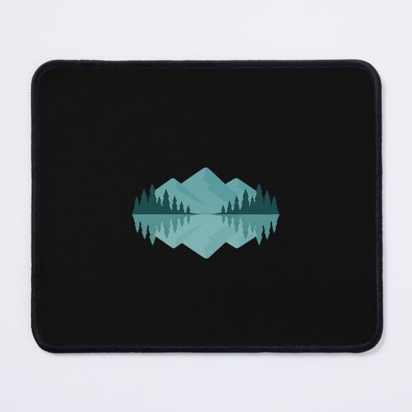 Item preview, Minimal Symmetrical Lake Reflection Vector designed and sold by Le Grand Requin.