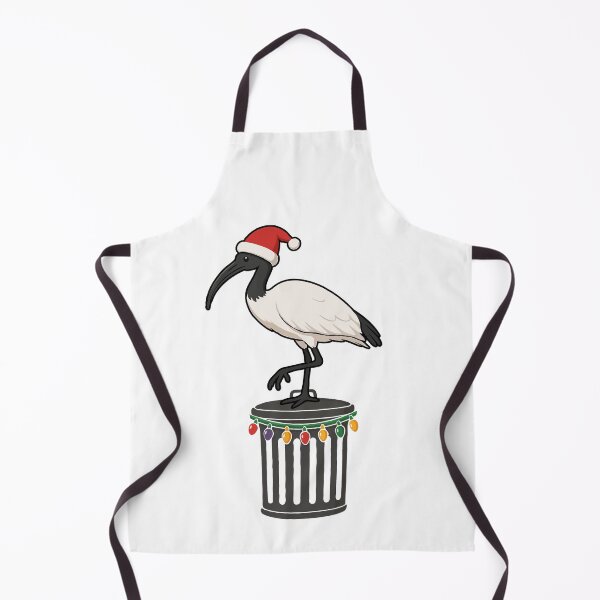 Item preview, Funny Australian Ibis Christmas – Festive Bin Chicken Santa Hat | Cute Aussie Holiday Bird Gift designed and sold by BrainBubbleArt.