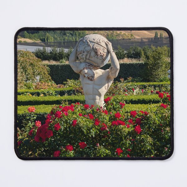 Item preview, Atlas Statue Garden: Mythology Meets Timeless Beauty designed and sold by Photogenic Snap.
