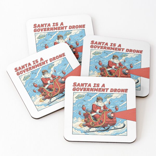Item preview, Santa Is a Government Drone designed and sold by retroman78.