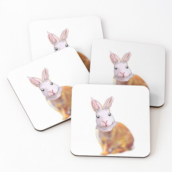 Item preview, Bunny with bunny Hat – animalzinhats  designed and sold by Ashley’sAnimalz.