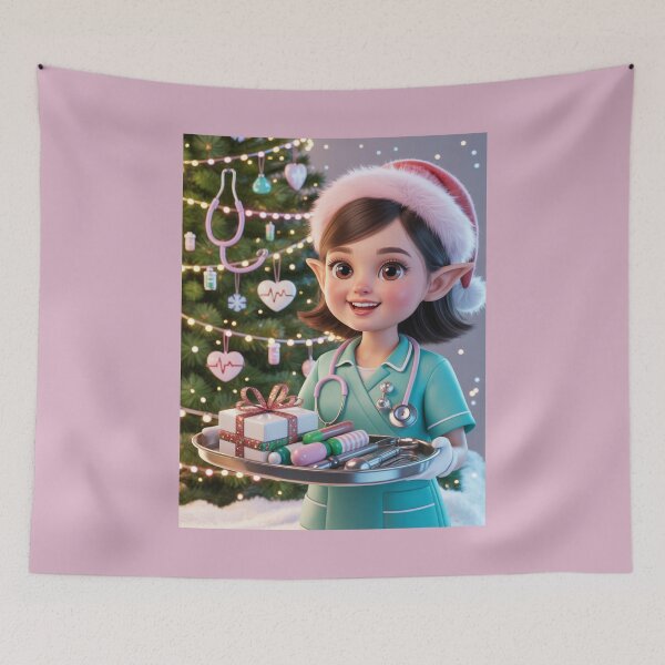 Item preview, Santa’s Little Scrub Helper designed and sold by McVrax.