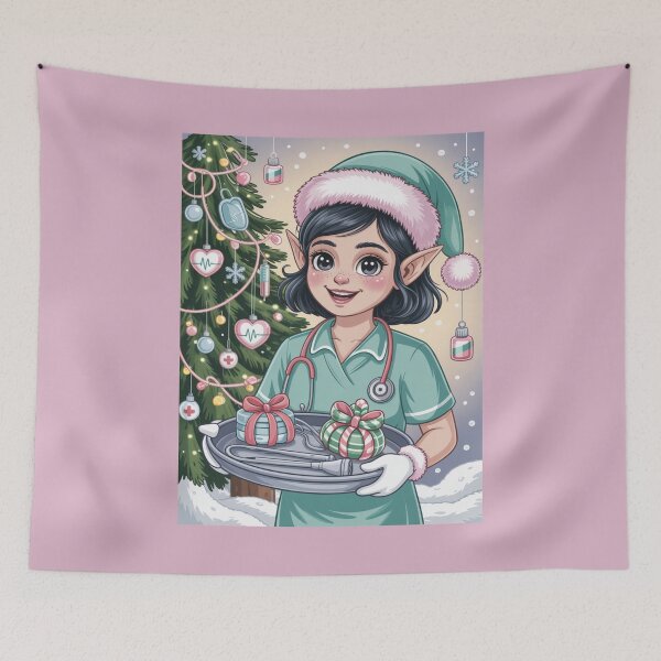 Item preview,  Santa’s Little Scrub Helper designed and sold by McVrax.