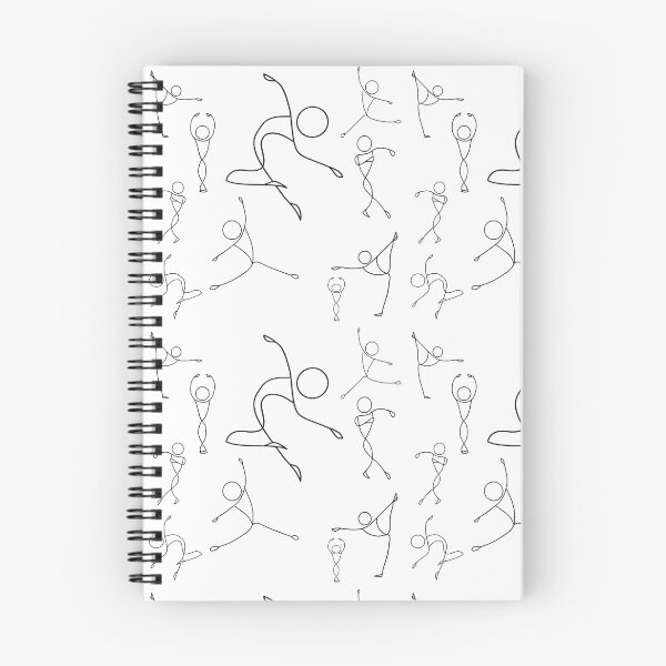Item preview, Ballerina Stick Figures in Motion Collage designed and sold by VikstraG.