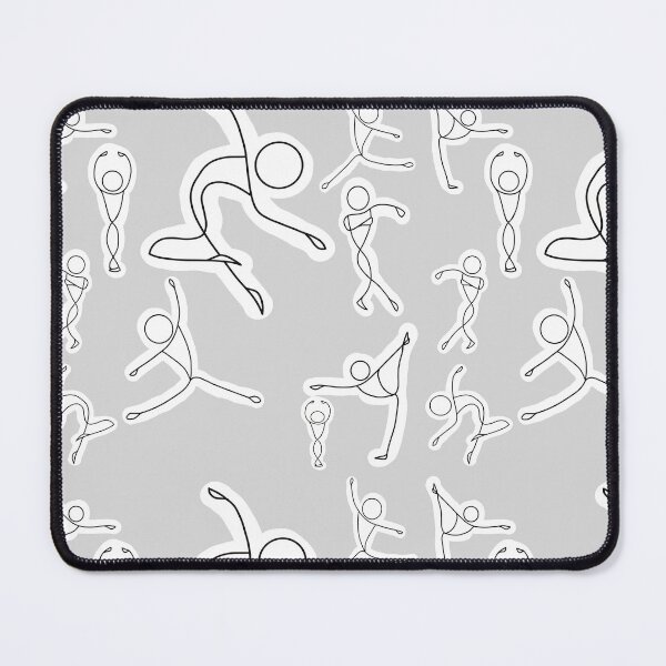 Item preview, Ballerina Stick Figures in Motion Collage designed and sold by VikstraG.