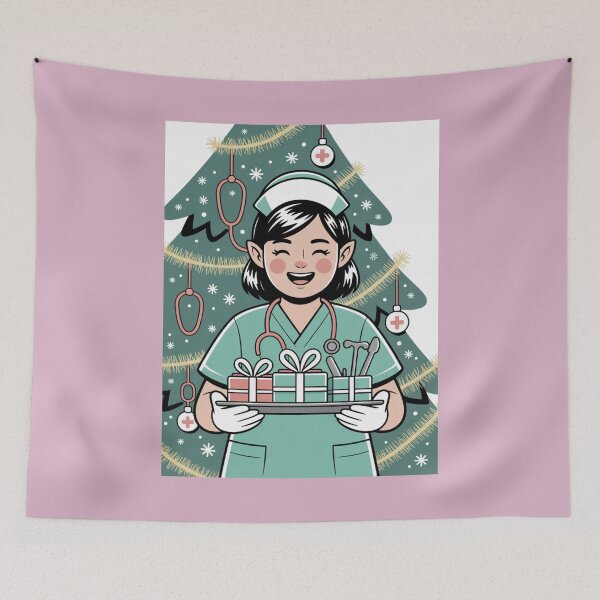 Item preview, Santa’s Little Scrub Helper designed and sold by McVrax.