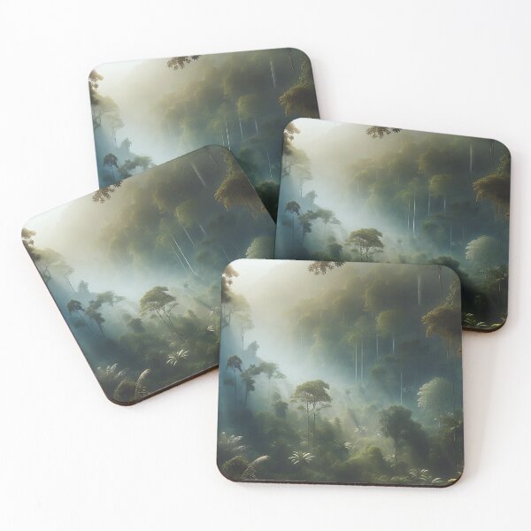Item preview, Beautiful rainforest with many trees designed and sold by ReneMM.