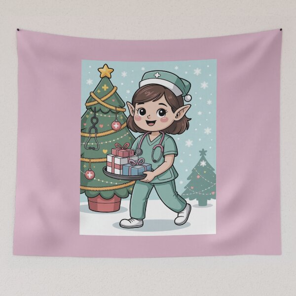 Item preview,  Santa’s Little Scrub Helper designed and sold by McVrax.
