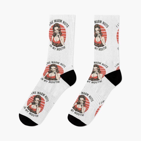 Item preview, I like warm nuts in my mouth! designed and sold by NicMacTees.