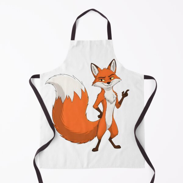 Item preview, Cunning Cartoon Fox Mascot – Sly and Charismatic Character designed and sold by YASS@.