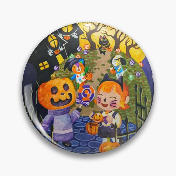 Item preview, Halloween in Animal Crossing  designed and sold by DOWNI.