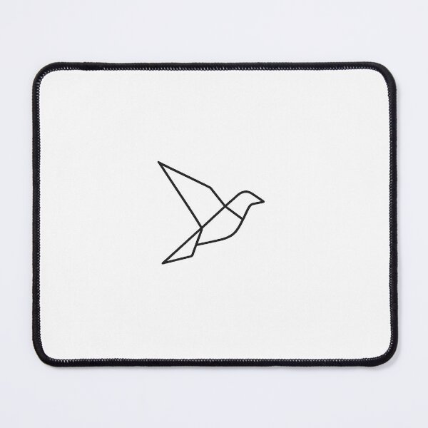 Item preview, Minimal Geometric Flying Bird Vector designed and sold by Le Grand Requin.