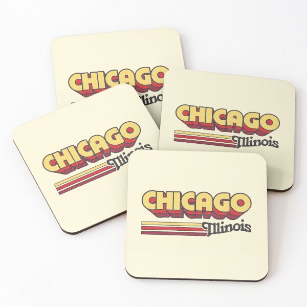 Item preview, Chicago Illinois Retro designed and sold by Oniyasha.
