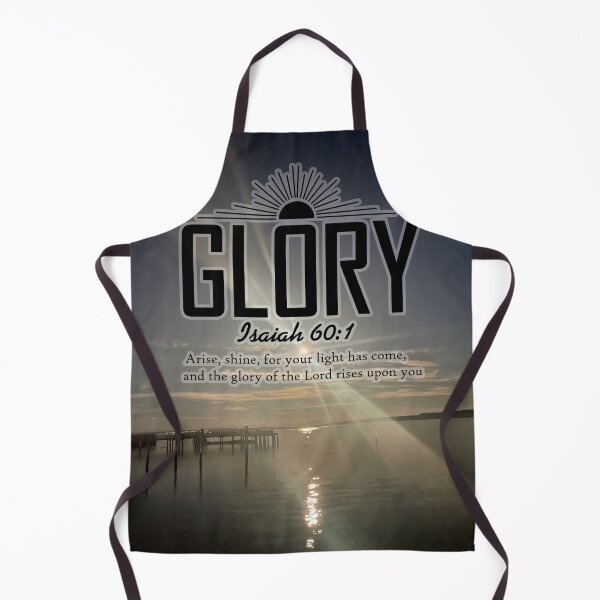 Item preview, Isaiah 60:1 GLORY Christian Moonlight Art – “Arise, Shine” Inspirational Bible Verse Design designed and sold by Alaska Magick.