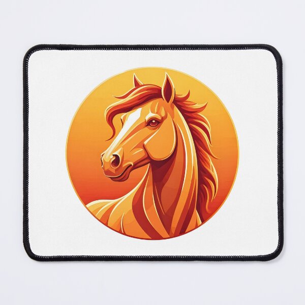 Item preview, Fiery horse designed and sold by PrintLabStudio.