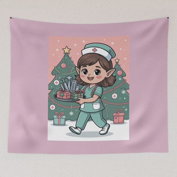 Item preview, Copy of Santa’s Little Scrub Helper designed and sold by McVrax.