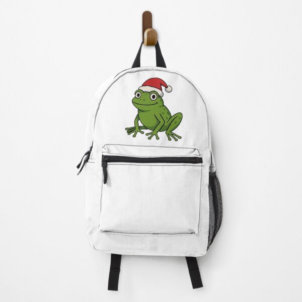 Item preview, Cute Santa Frog Christmas Design – Adorable Holiday Amphibian Cartoon | Funny Festive Frog Lover Gift designed and sold by BrainBubbleArt.