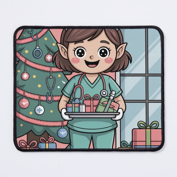 Item preview, Santa’s Little Scrub Helper designed and sold by McVrax.