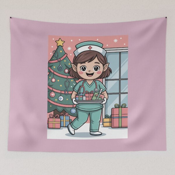Item preview, Santa’s Little Scrub Helper designed and sold by McVrax.