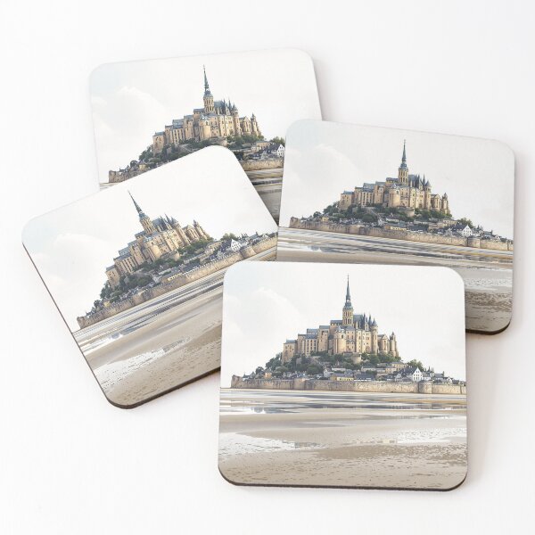 Item preview, Low tide, Mont Saint Michel Bay (English Channel - Normandy) designed and sold by jefboutique6150.