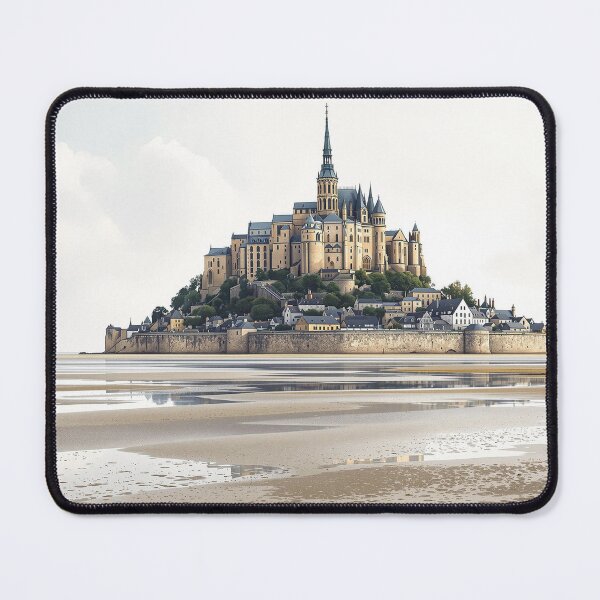 Item preview, Low tide, Mont Saint Michel Bay (English Channel - Normandy) designed and sold by jefboutique6150.