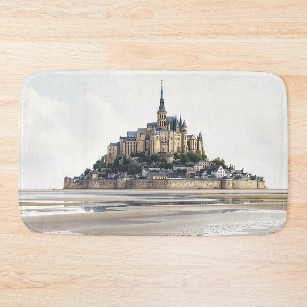 Item preview, Low tide, Mont Saint Michel Bay (English Channel - Normandy) designed and sold by jefboutique6150.