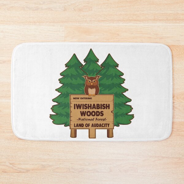 Item preview, Now Entering Iwishabish Woods National Forest Land of Audacity designed and sold by nikolaj1301.
