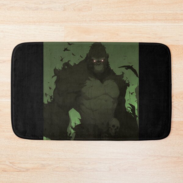 Item preview, Dark Colossal Ape Titan – Mythic Jungle Monster Illustration designed and sold by Skolyak.