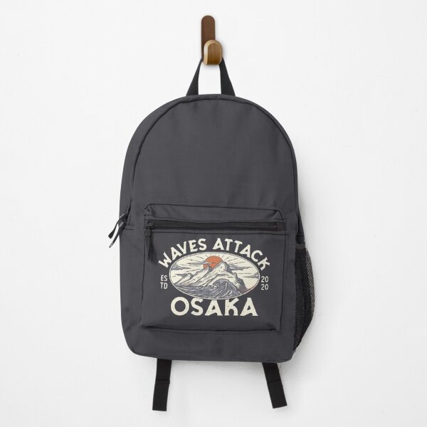 Item preview, Waves Attack Osaka Japan Design designed and sold by Oniyasha.