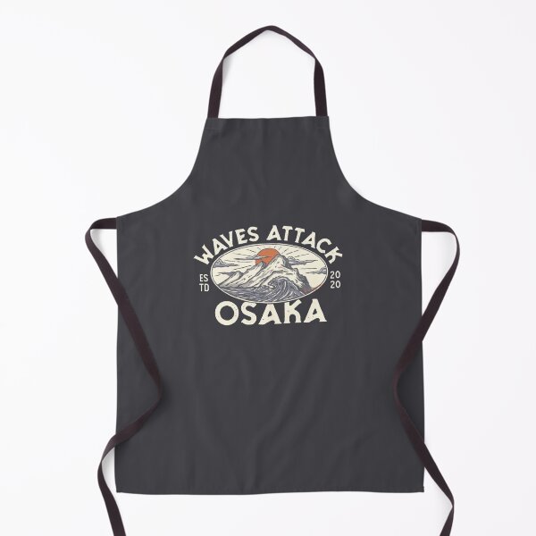 Item preview, Waves Attack Osaka Japan Design designed and sold by Oniyasha.