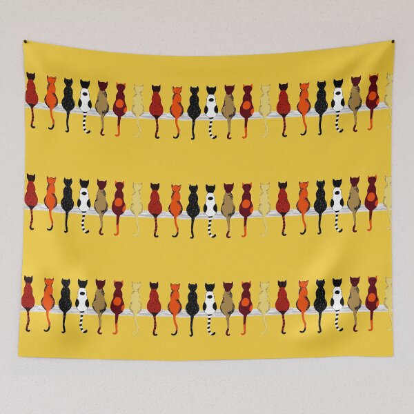Item preview, Fence sitters (Gold) designed and sold by kirbeekatz.
