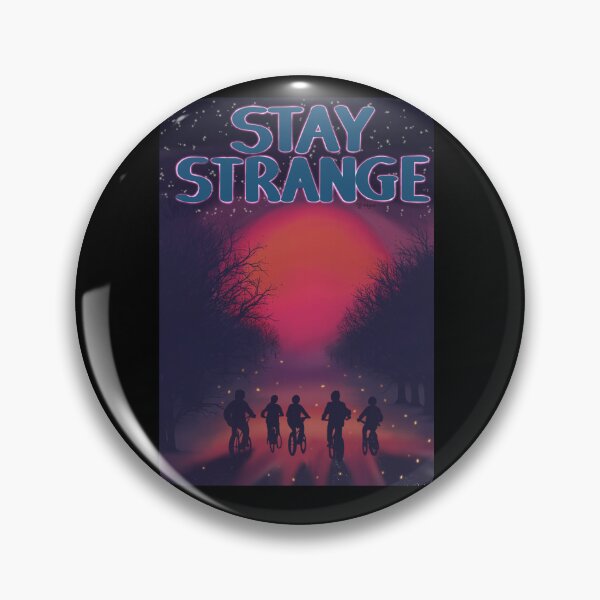 Item preview, Stay Strange – Retro Aesthetic Quote designed and sold by effdesigns.