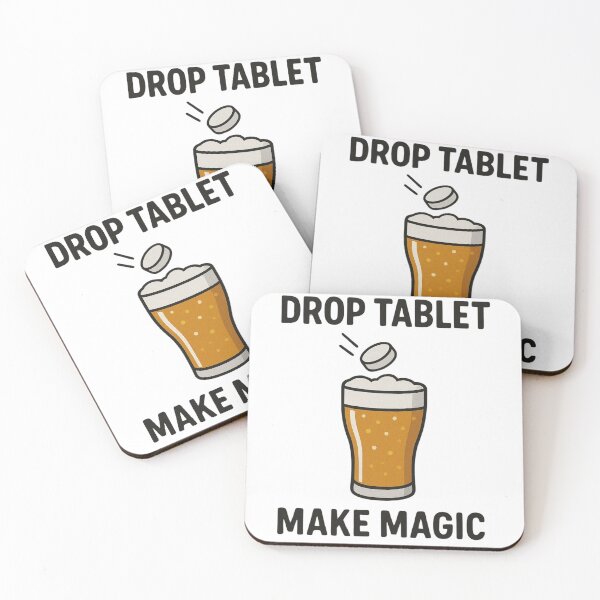 Item preview, Drop Tablet Make Magic designed and sold by Tee-Lees.